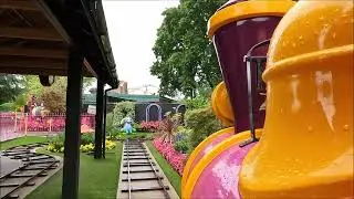 Paultons Park - Professor Blast's Expedition Express Front Row On-Ride POV - September 2022