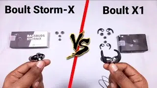 Boult BassBuds X1 vs Boult Storm-X Earphone Comparison | Which is Best Earphone for You..?