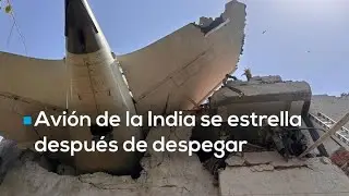 IMPACTANTE |  Avi&oacute;n con m&aacute;s de 200 pasajeros se desploma en India