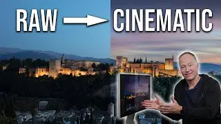 Alhambra at Dusk &mdash; RAW to Final Edit Adobe Camera Raw + Photoshop Sky Replacement