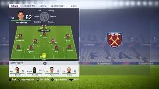 FIFA 18 West Ham United Player Ratings