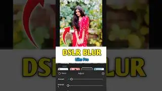 Capcut DSLR Blur Like Pro🔥 |New Viral Editing Tutorial