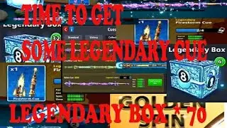 Legendary box opening | 70 legendary box openings(29+32+9) | Free legendary cues