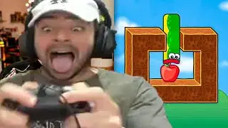 BANANIROU (PELADO) juega APPLE WORM despues de pechear en el gta sa
