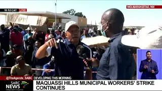 Strike Action | Maquassi Hills Local Municipality workers march to Wolmaransstad municipal offices