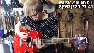 Обзор акустической гитары Homage LF 401C R