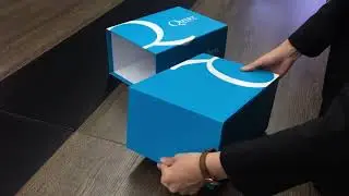 Custom size printing logo paper packaging box for cloth mailing