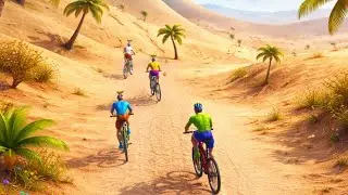 BMX Cycle Extreme 🚴&zwj;♂️ | Desert Racing Live 🔴 | Extreme Bicycle Game Hindi Live