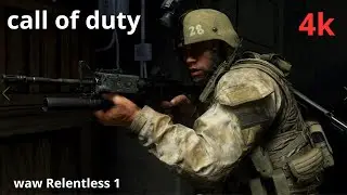 COD waw Relentless 1 shooter military