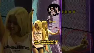 Lisa dancing Jennie&rsquo;s &ldquo;Like&rdquo; move in the middle of JUMP 🤣🔥 |  #BLACKPINK #lisa #jennie #deadline