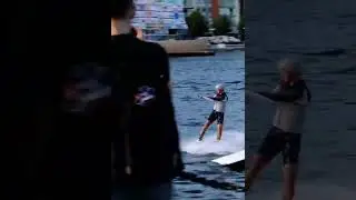 Wake Surfing in the Thames River of UK
