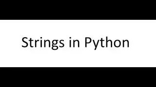 Strings in Python | String Methods Explained for Beginners