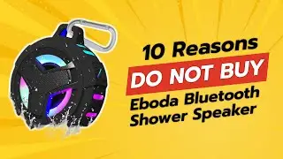 DON'T BUY Eboda Bluetooth Shower Speaker Before Watching THIS! 🚫🎶
