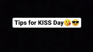 Tips for Kiss Day😘🤣 #youtubeshorts #funny #comedy #instagram #subscribe #love #shorts #shortvideo