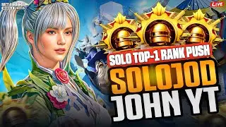 Top 5 Reached in solo 🔥🔥#madan #johnyt #bgmi #botsquad