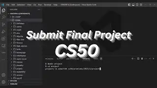 Submit a CS50 Final Project Made Outside of CS50's Codespace