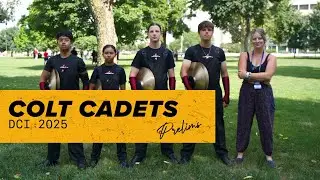 Colt Cadets Cymbal Line 2025 / DCI Prelims / In the Lot with Seavine