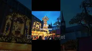 K&ouml;ln Christmas market 2025 #germany #christmas #christmasmarket #europe #mallu