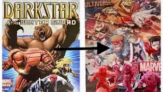 Darkstar & the Winter Guard #1 (2010) Training Session MIMICed by Marvel United Promo Box!