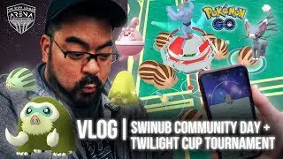 Pok&eacute;mon GO Vlog 126: Swinub Community Day! & Twilight Cup Tournament!