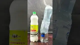 1000 &deg; Red Hot ball vs Water bottle #hotball #rhcb #fireball #satisfying #asmr