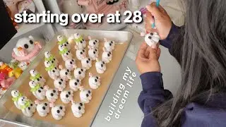 Starting over at 28 🌸 Sculpt with me for 10 hours 🌸 studio vlog