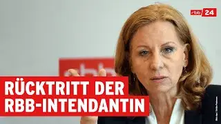 rbb24 spezial: Rücktritt der rbb-Intendantin Patricia Schlesinger. | Livestream