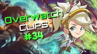 OVERWATCH - EPIC & FUNNY MOMENTS #34