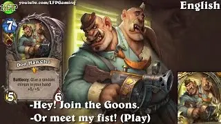 Hearthstone: Don Han'Cho card sounds in 14 languages -MSoG -Gadgetzan