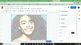 Google Drawing -- Sketching and Illustrating with the curve tool