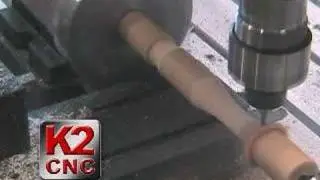 K2 CNC router with sherline lathe
