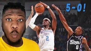 MarshTheKid Reacts To OKC vs Kings (10/28/2025) | SGA With 31, OKC Starts Season 5-0!