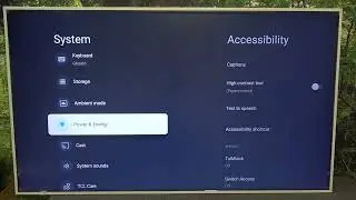 TCL NXTFrame 55A300W - Быстрый старт | Включить быстрый запуск