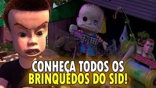 TODOS OS BRINQUEDOS DO SID DE TOY STORY