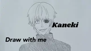 How I draw Kaneki Ken ,我如何画金木研