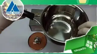 MILK POT / PANCI SUSU / SUACE PAN STAINLESS TEBAL SUS 304 UKURAN 16CM
