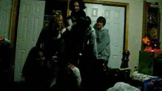 BFFAEAE's in a human pyramid