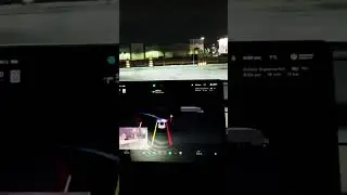 Tesla Self Driving Turns into the WRONG Lane?
