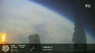 Starship Explosion Video; Watch Elon Musk's Rocket Explode After Launch &brvbar; WSJ 1080p 24fps H264 128kb