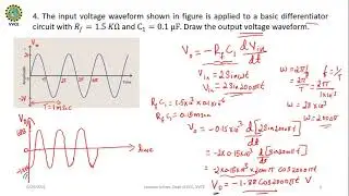 Part 2: Integrator & Differentiator Circuit | Problems | Op-amp | Basic Electronics