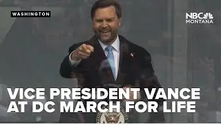 Vice President JD Vance's full remarks from DC March for Life 2026