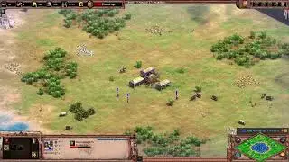 AOE 2 DE - Feudal Age Standard Maps - Speed Run - 02:38