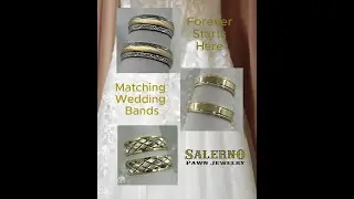 Matching 14K Gold Wedding Bands | Elegant & Timeless Rings from Salerno Pawn Jewelry