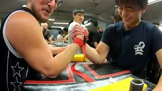 ARMWRESTLING WITH TWO CANADIAN NATIONAL CHAMPIONS. (P1)