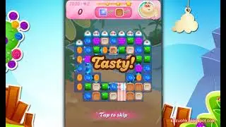 Candy Crush Saga Level 7028 * Never paid for Boosters Gameplay