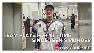 Affton Americans hockey team to play for first time since death of teammate Colin Brown