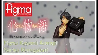 gibah mainan , Figma Koyomi Araragi series Bakemonogatari dari Good Smile Company , Review Indonesia