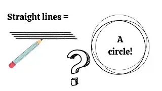Impossible circle with straight lines (EASY)