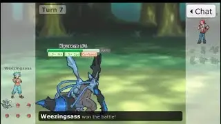 Pok&eacute;mon Showdown: Kyurem Black Sweep in Generation 8 Random Battle
