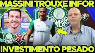 MASSINI DETALHOU TUDO! JHON ARIAS chegando no VERDÃO! PALMEIRAS QUER MAIS REFORÇOS!